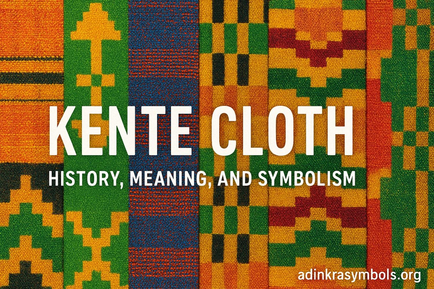 Kente cloth banner image